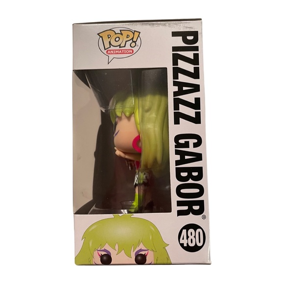 VAULTED Funko Pop - Jem and the Holograms , Pizzazz Gabor #480 - Picture 3 of 7